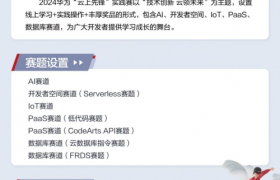 技术创新 云领未来 2024华为“云上先锋”实践赛启动